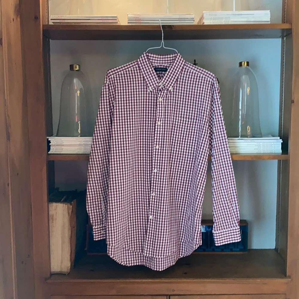 Men’s dress shirt from Land’s End.